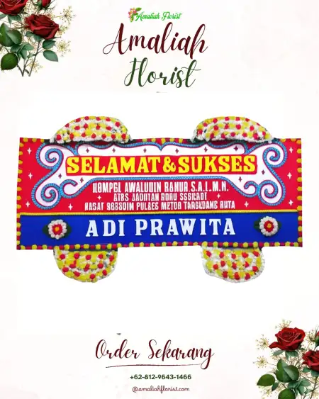 Papan Bunga Ucapan Selamat Lebong Utara
